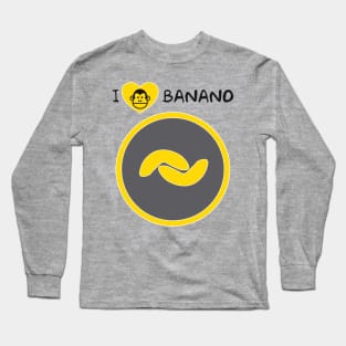 I Love Banano Long Sleeve T-Shirt